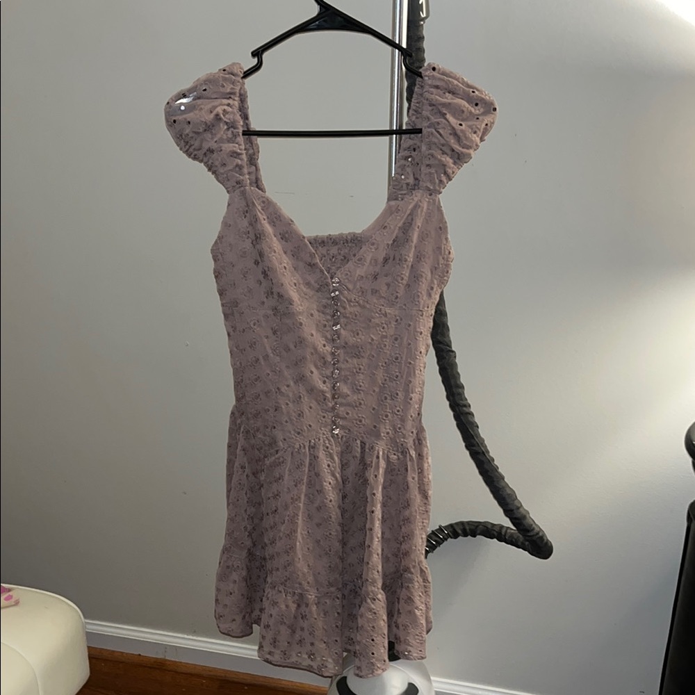 Kimchi Blue Elegant Mauve Dress